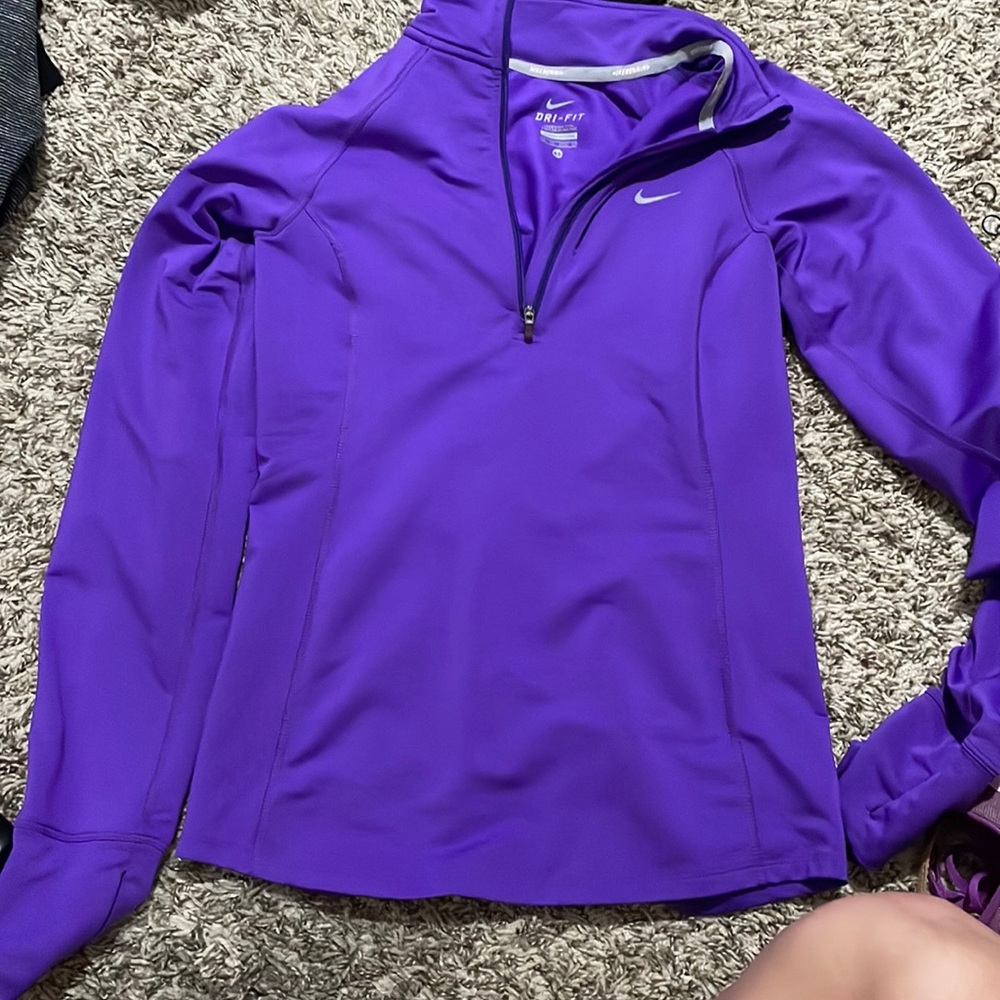 xtra small purple zip up